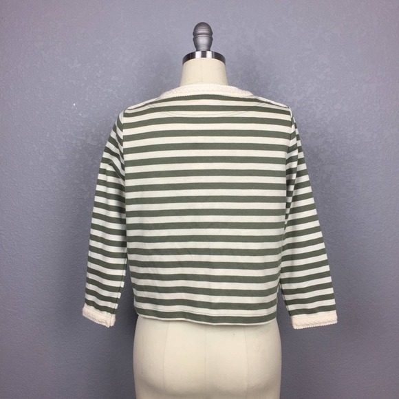 BNWT •Joseph A.• Cropped Striped Jacket - Picture 5 of 7